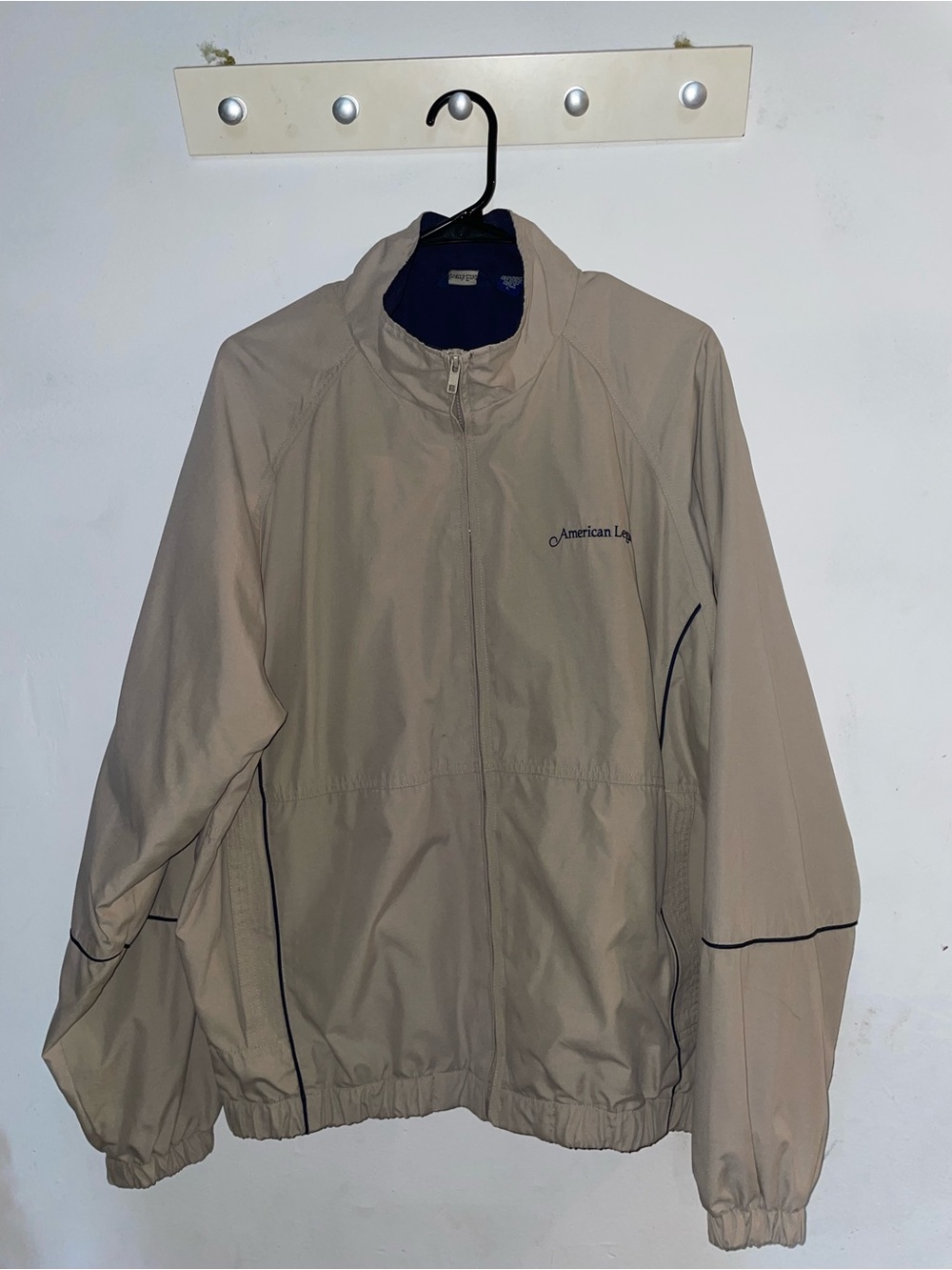American Vintage Beige Bomber Jacket